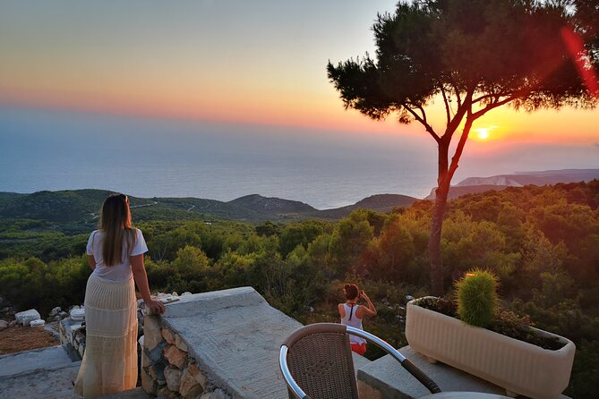 Romantic Sunset in Zakynthos Keri Lake & Myzithres Viewpoint - Keri Lighthouse and Damianos Cave need realistic expectations