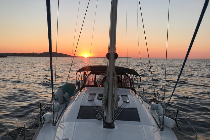 Romantic Sunset on Amazing Mowgli - Leaving Sa Maison Ferry Terminal at 7:00 p.m.