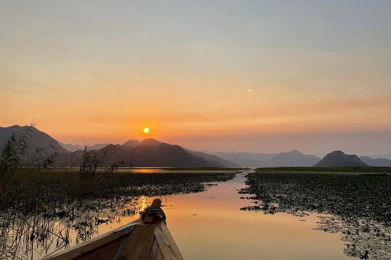 Romantic Sunset tour on Skadar lake with drinks and snacks - Why this Skadar Lake sunset cruise works