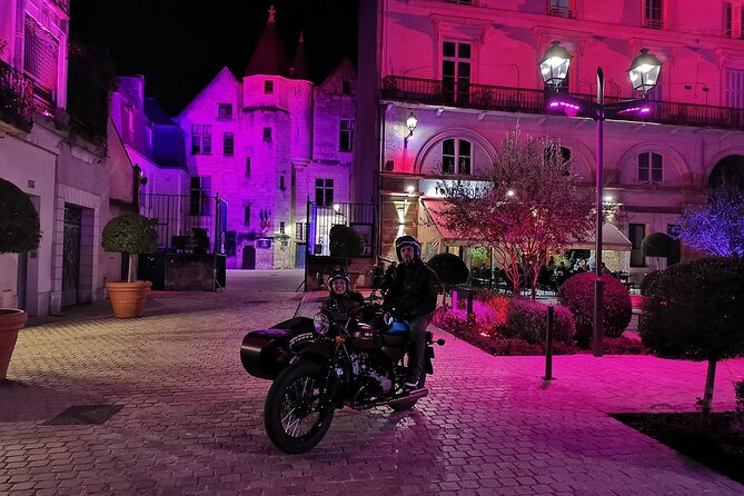 Romantic Tour By Night - Riding Through Vieux-Tours By Sidecar