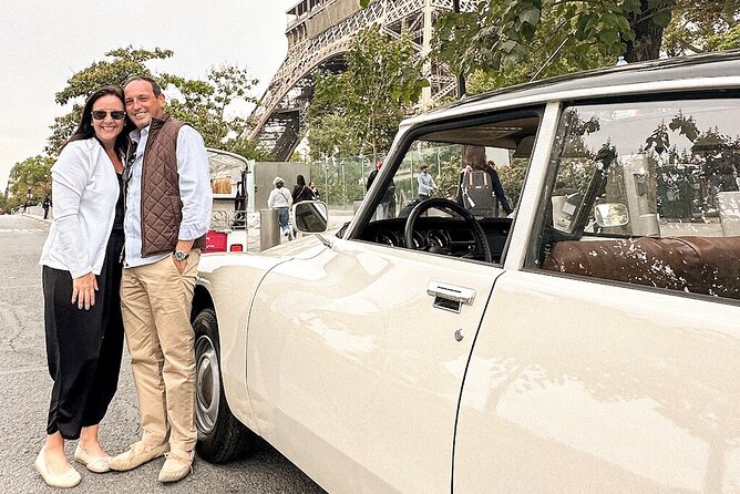 Romantic Tour of Paris in a Vintage Luxury Open-Top French Car - From the Champs-Élysées to the Arc de Triomphe