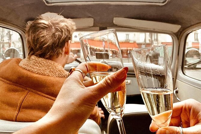 Romantic Tour of Paris in a Vintage Luxury Open-Top French Car - The Eiffel Tower photo stop on Rue de l’Université