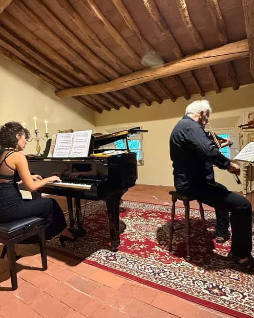 RomanticOpera concert in the artist's house on the hills and wine tasting - Key points at a glance