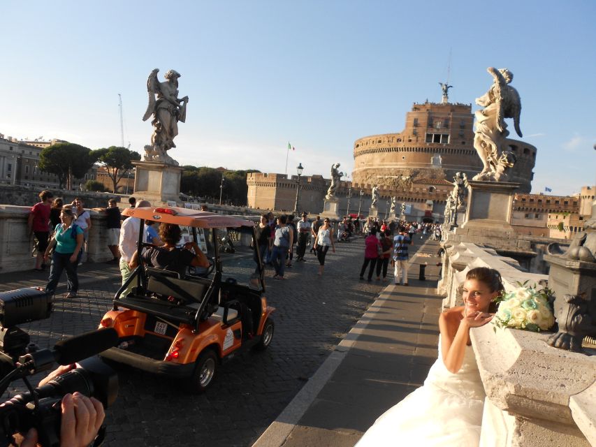 Rome at Sunset: Romantic Tour in an Electric Golf Cart - Why a golf cart works well for romantic Rome