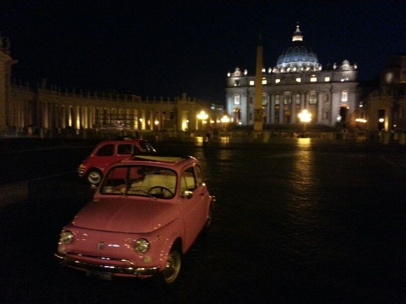 Rome: Romantic Night Tour by Classic Fiat 500 - Comfort, safety, and the tiny-car tradeoff