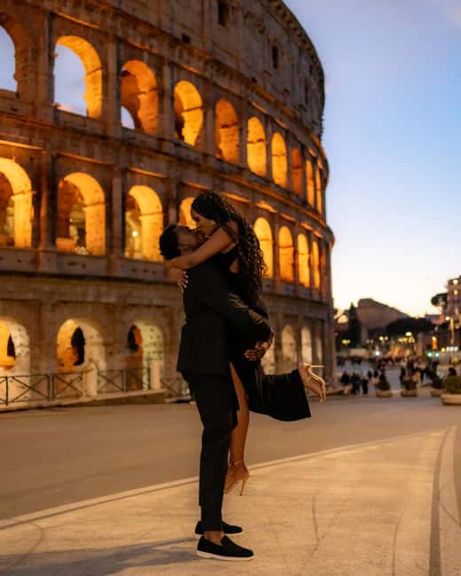 Rome: Romantic Proposal PhotoShoot - How Fabrizio handles the proposal plan