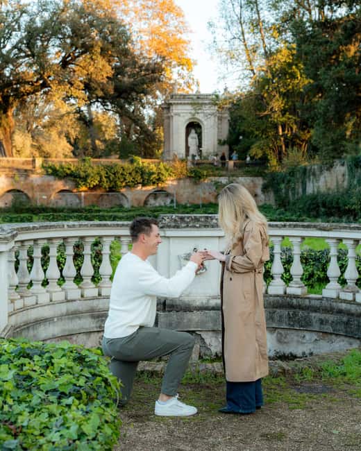 Rome: Romantic Proposal PhotoShoot - Who should book this experience