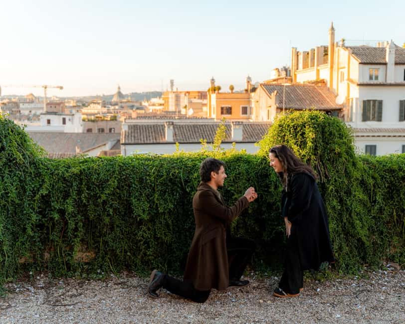 Rome: Romantic Proposal PhotoShoot - Practical planning tips for a secret proposal