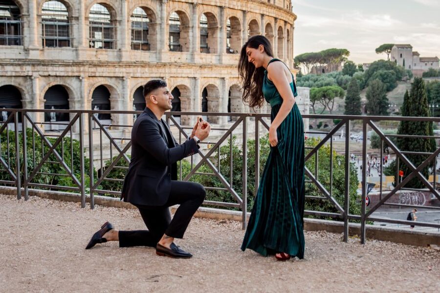Rome: Romantic Proposal Shooting - How the 30-minute session works
