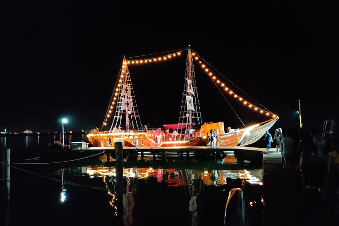 Sail Under Light of the Moon & Enjoy a Romantic Dinner in Spanish Galleon - Saxophone, trova, and the romantic mood