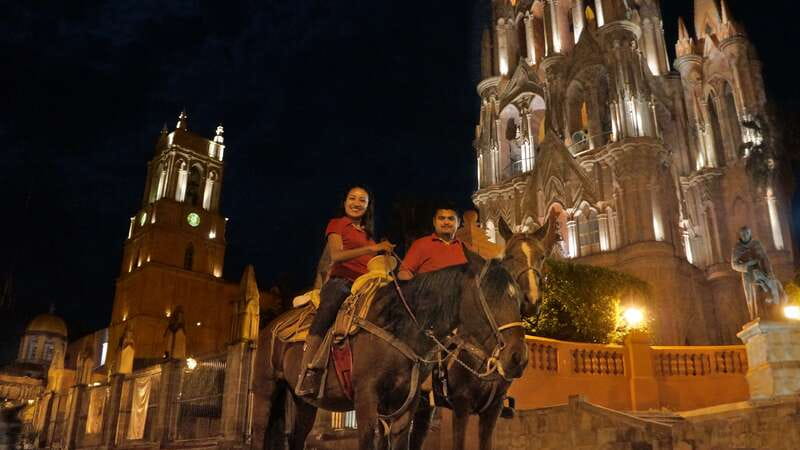 San Miguel: Romantic Horseback Riding at Sunset - The first hour in San Miguel’s hills