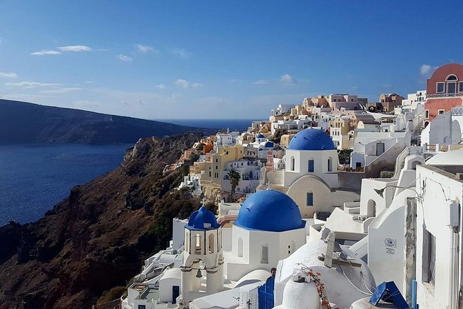 Santorini Private Romantic Tour with Dinner & Wine Tasting - Santo Wines: a tasting with a caldera view