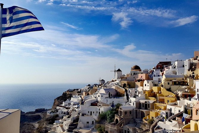 Santorini Private Romantic Tour with Dinner & Wine Tasting - Heart of Santorini and Saint Nicholas Chapel