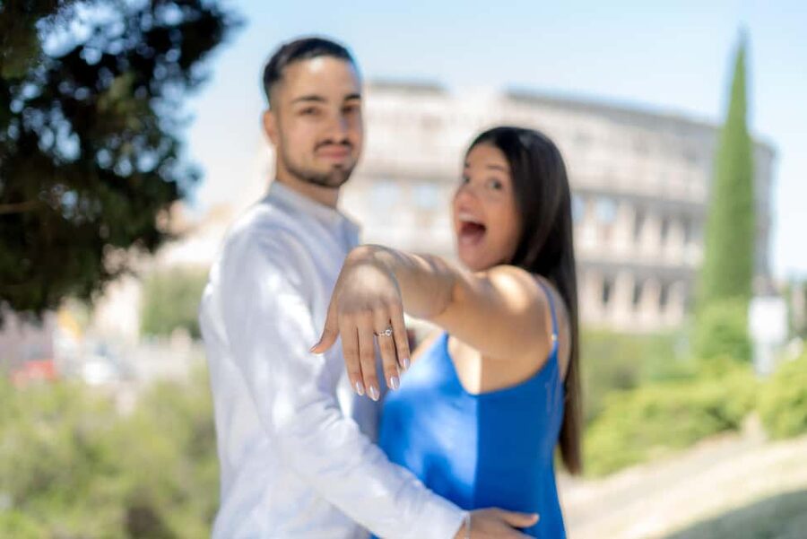 Secret Proposal Photoshoot in Rome + Reel - Key Points Before You Book