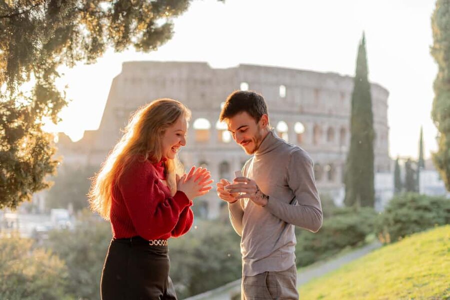 Secret Proposal Photoshoot in Rome + Reel - Should You Book This Rome Proposal Photoshoot?