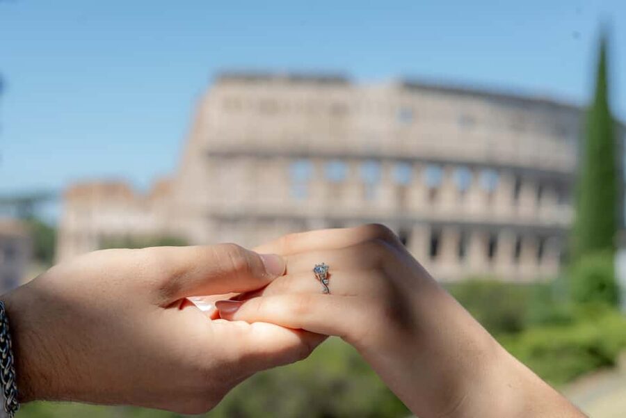 Secret Proposal Photoshoot in Rome + Reel - Why a Professional Proposal Photographer Helps in Rome
