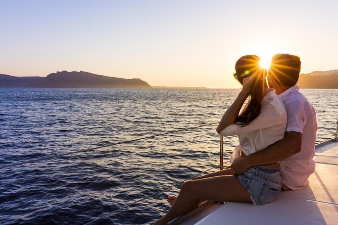 Shared Catamaran Romantic Sunset Cruise from Santorini via Volcano - Why this cruise makes sense for a Santorini evening