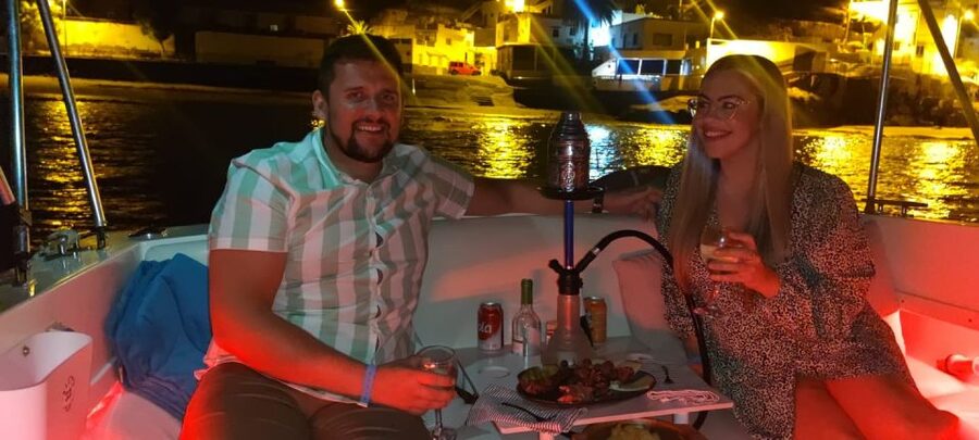 Tenerife South: Romantic Night Cruise - Captain Ruslan and the feel of the evening