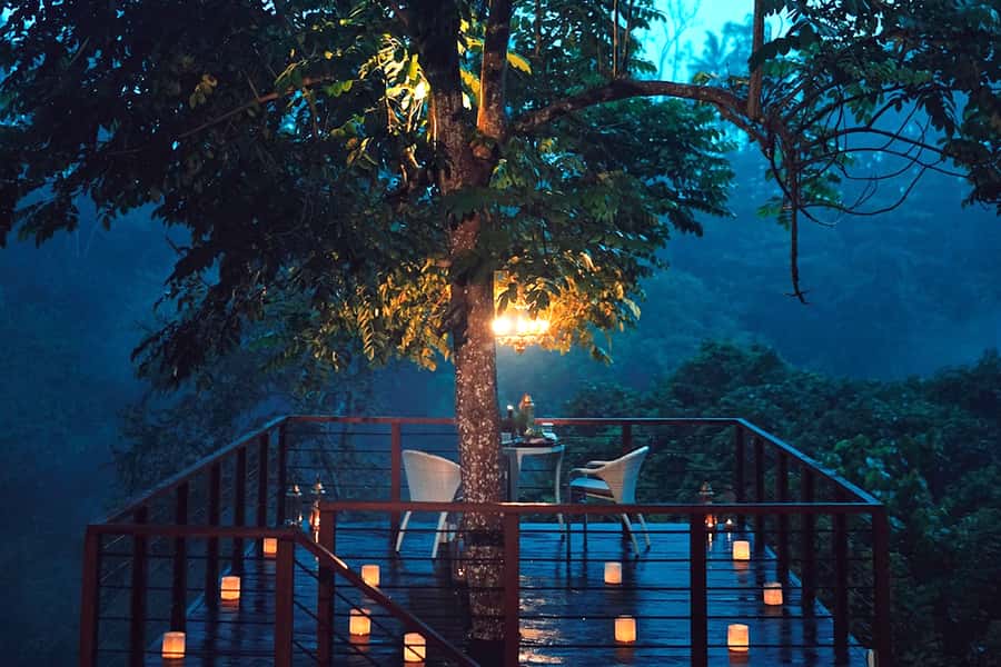 Ubud: Romantic Dinner on a Forest Tree Deck - Arriving at Kamandalu Ubud