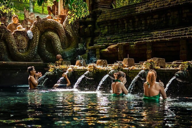 Ubud Romantic Floating Lunch Jungle Swing and Waterfall - A two-hour pause at Tlaga Singha