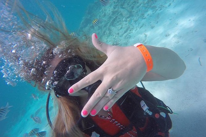Underwater Marriage Proposal - Quiet time on a private beach