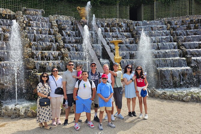 Versailles Golf Cart Guided Tour and Romantic Boat with Champagne - Fountains, bosquets, and the best garden views