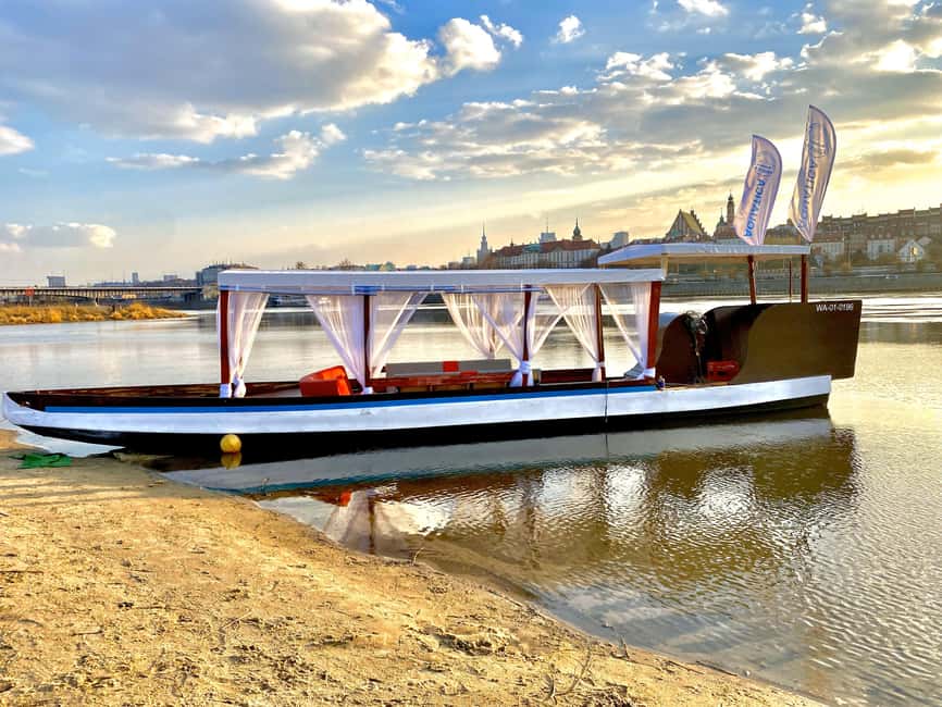 Warsaw: Romantic Cruise with Prosecco–Birthdays & Proposals - Stop 2: Poniatowski Bridge and the modern city